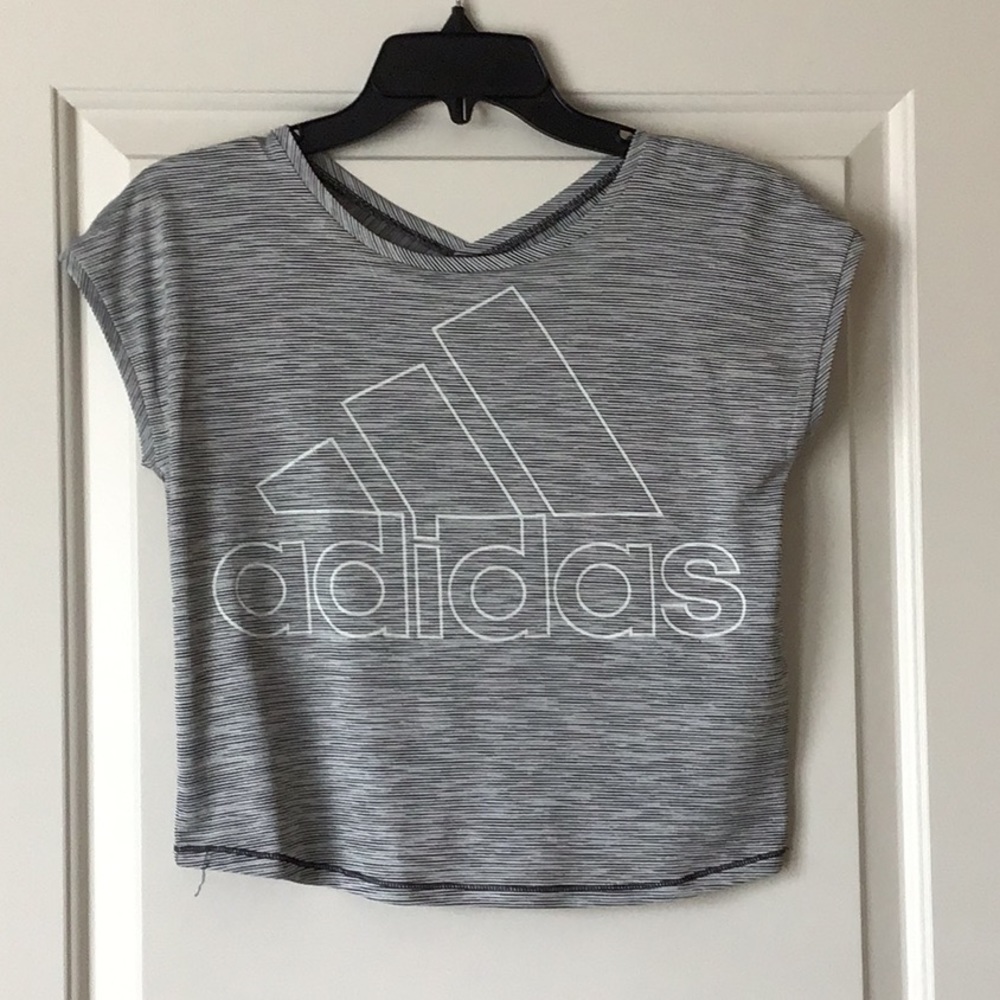 Girls Adidas Crop Top